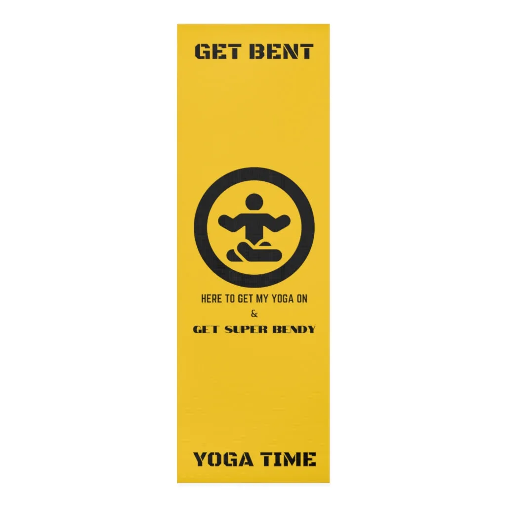 Get Bent Foam Yoga Mat