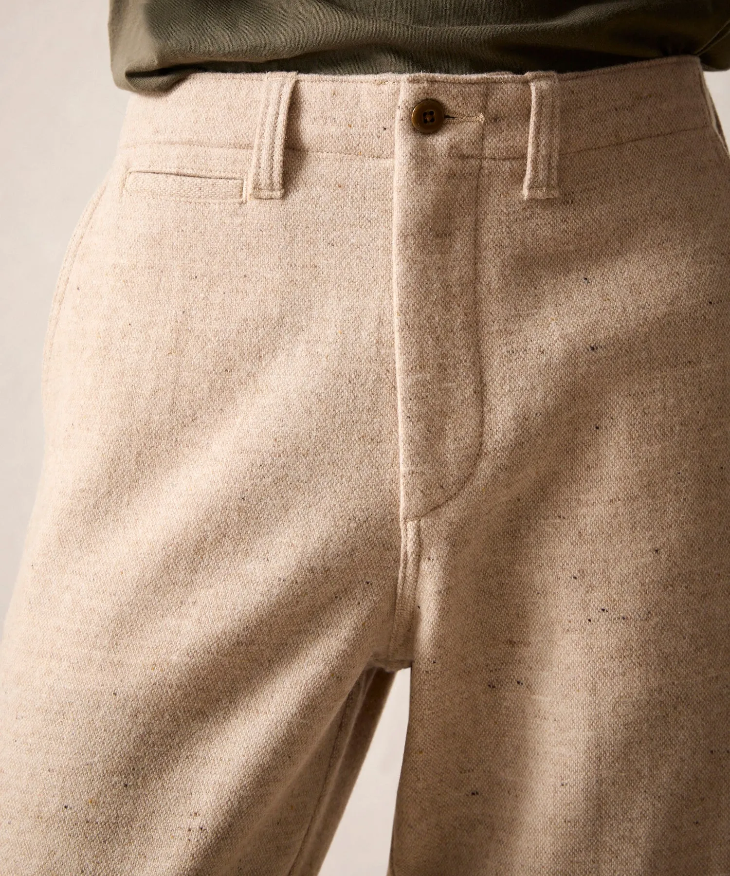 Relaxed Donegal Trouser