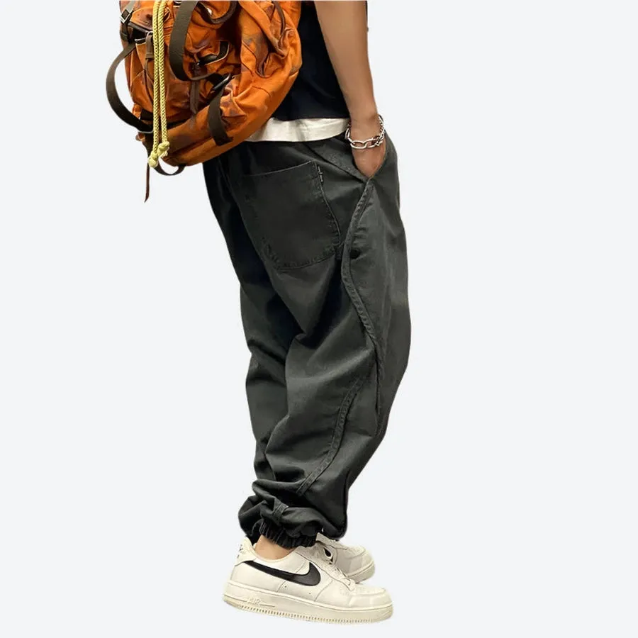 Relaxed Fit Utility Cargo Pants