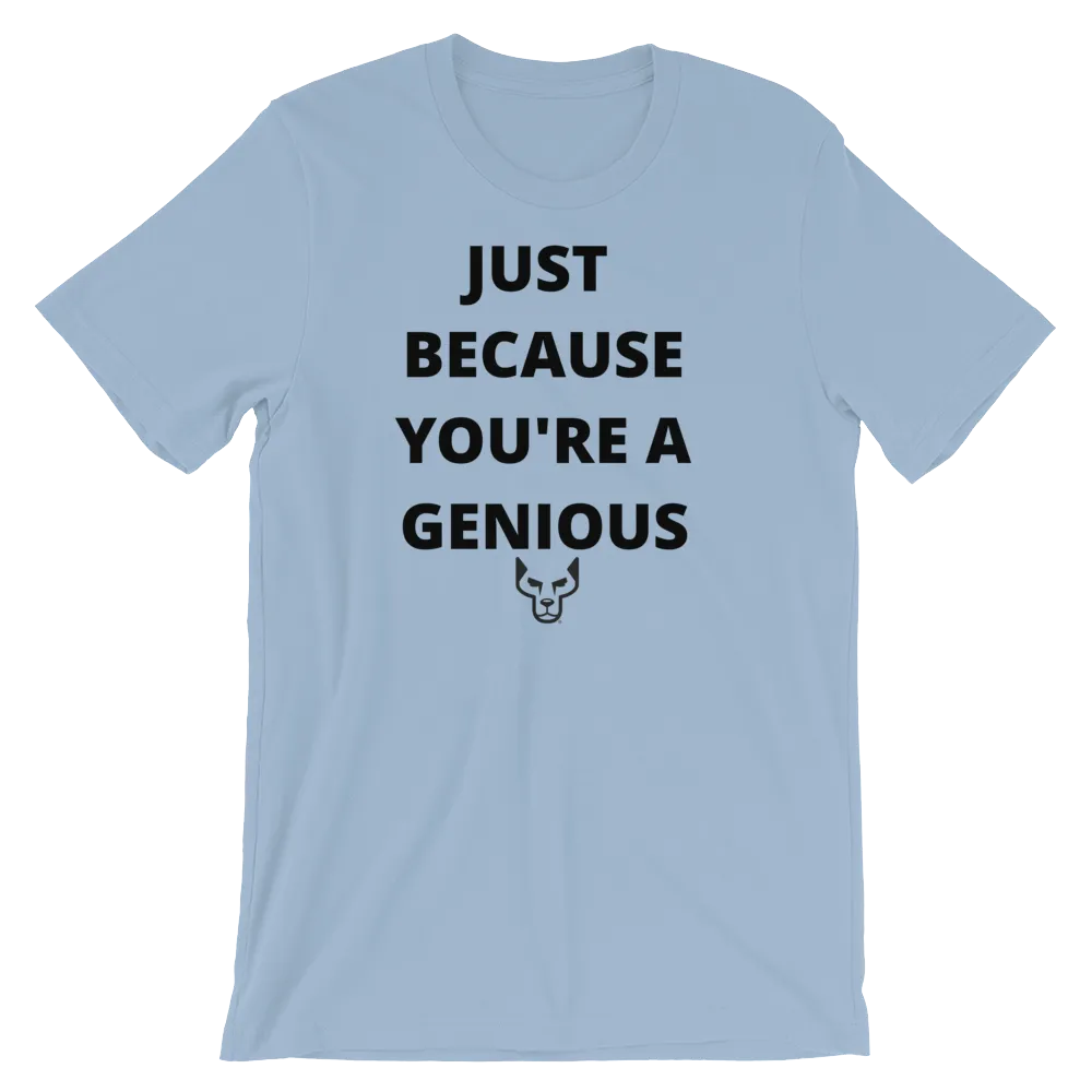 Short-Sleeve Unisex T-Shirt, UnderDog Genious