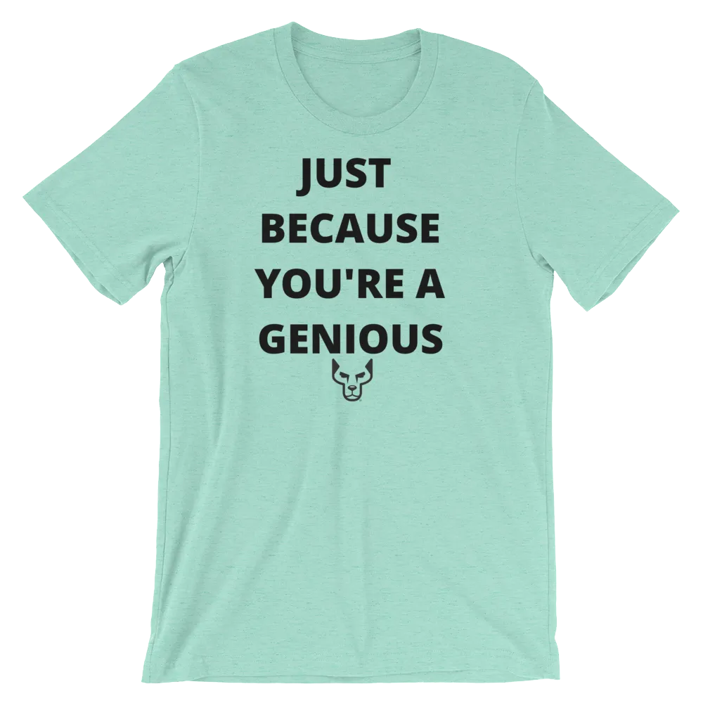 Short-Sleeve Unisex T-Shirt, UnderDog Genious