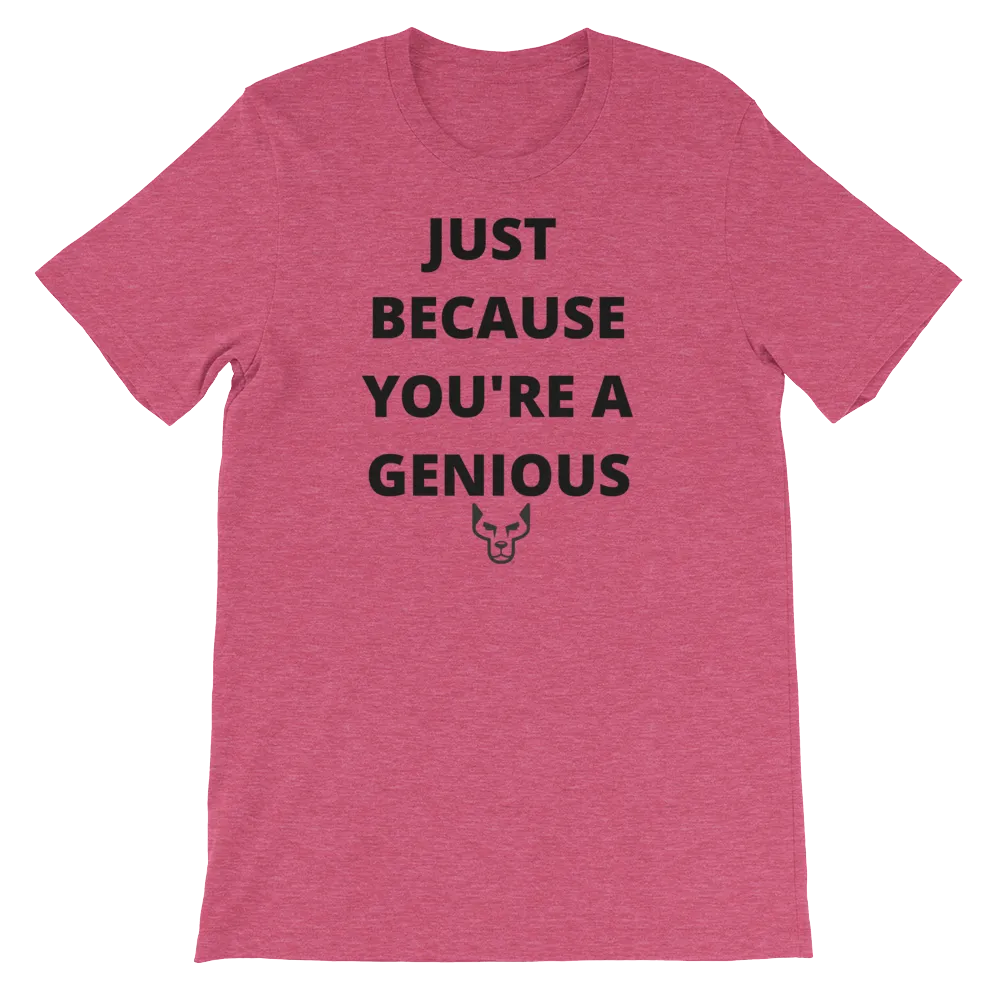 Short-Sleeve Unisex T-Shirt, UnderDog Genious