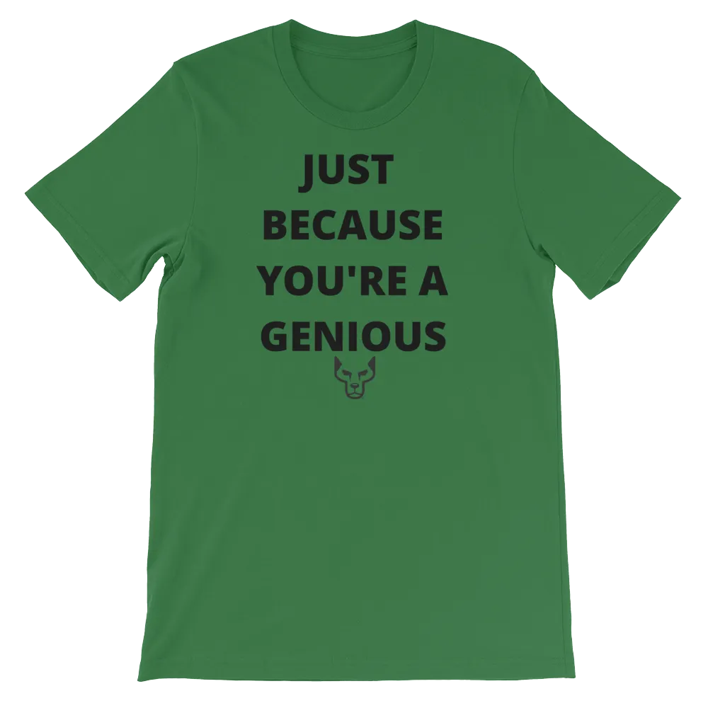 Short-Sleeve Unisex T-Shirt, UnderDog Genious