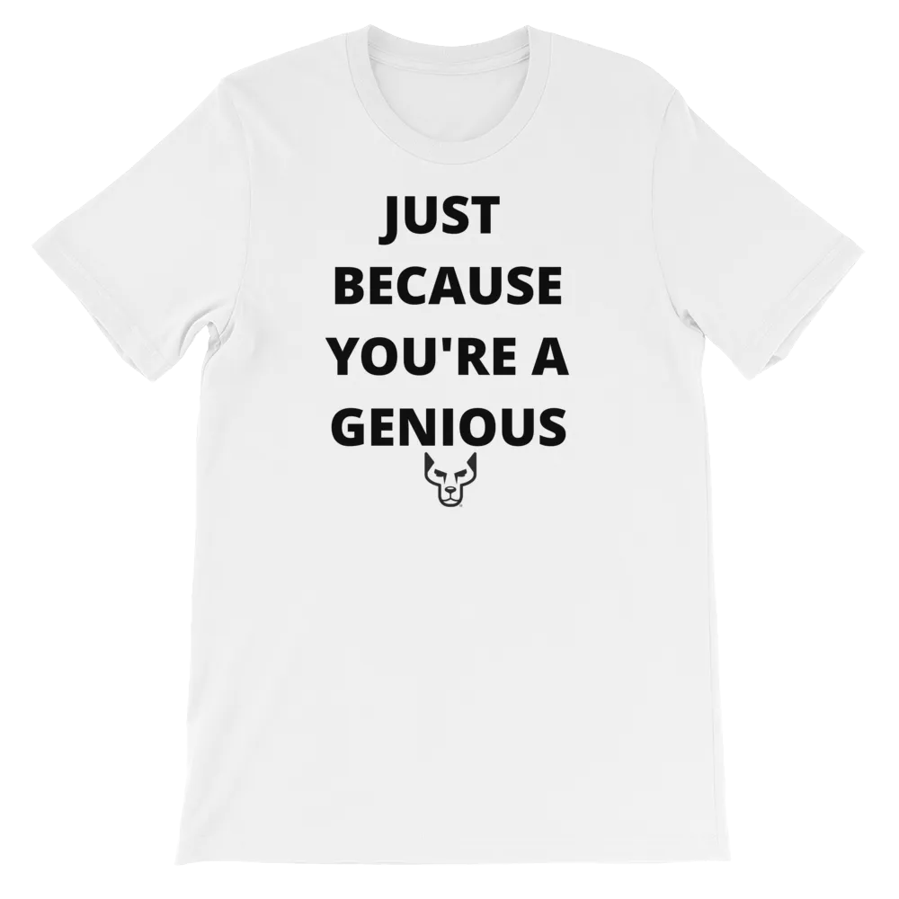Short-Sleeve Unisex T-Shirt, UnderDog Genious