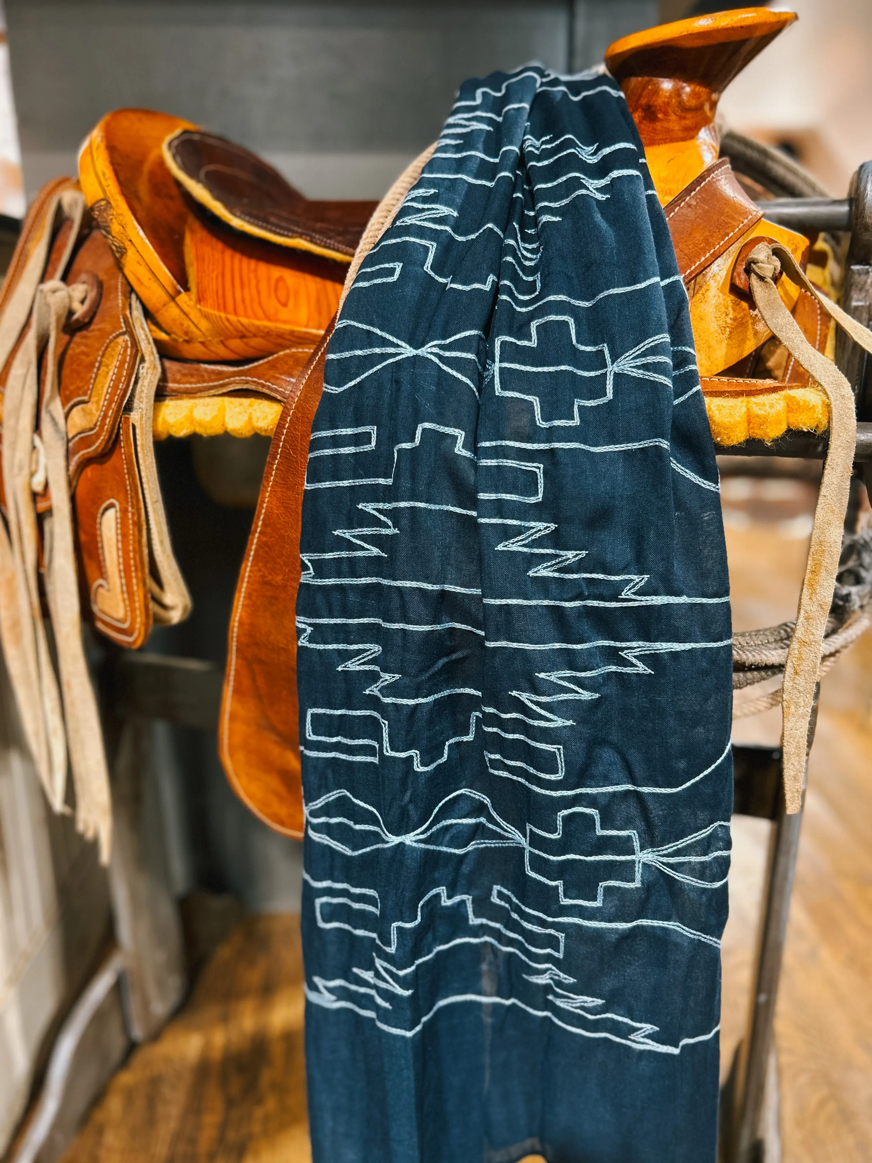 Sky Eagle - Cotton Scarf