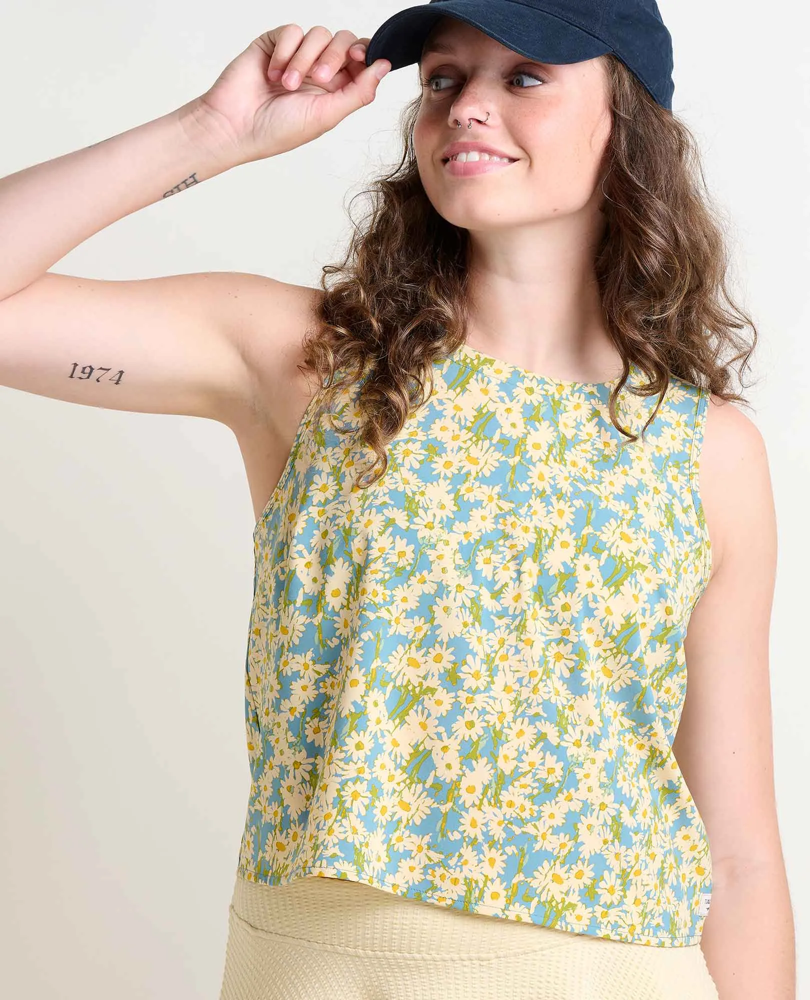 Sunkissed Button Back Tank