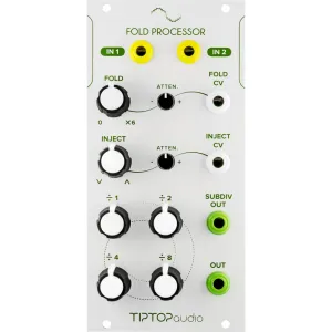 Tiptop Audio Fold Processor White